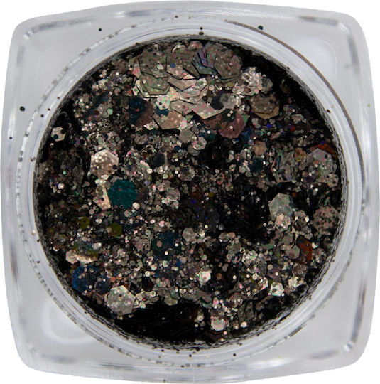 Magnetic Nail Design Πούλιες για Νύχια σε Καφέ Χρώμα
