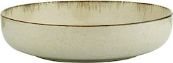 Max Home Mood Plate Soup made of Porcelain Beige with Diameter 20cm Max Home Mood Plate Soup made of Porcelain Beige with Diameter 20cm