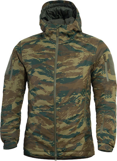 Pentagon Hoplite Parka Military Jacket Greek Camo Greek Camouflage