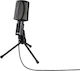 HAMA MIC-USB Allround Microfon USB de birou pentru Vocale
