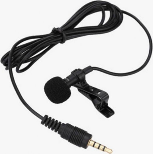 Naxius MIC-10 Δυναμικό Microfon 3.5mm Πέτου, Clip On pentru Vocale
