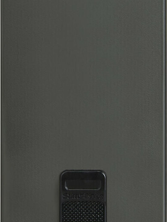 Samsonite Alu Fit Men's Wallet Cards with Slide Mechanism Gray Samsonite Alu Fit Men's Wallet Cards with Slide Mechanism Gray
