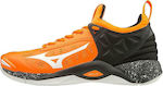 Mizuno Wave Momentum Ανδρικά Αθλητικά Παπούτσια Βόλλεϊ Πορτοκαλί