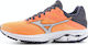 Mizuno Wave Rider 23 Sport Shoes Running Orange