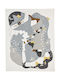 Kids Concept Stone Age Χαλάκι Δραστηριοτήτων Γκρι 130x170cm