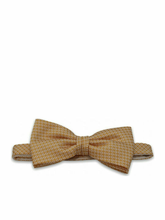 Set Bow Tie Pastel Orange/ White