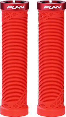 Funn Hilt Bicycle Handlebar Grips Red