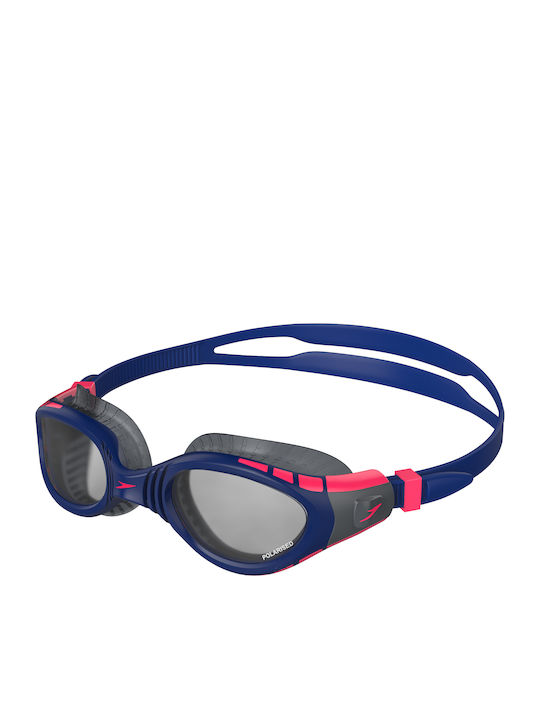 Speedo Futura Biofuse Flexiseal Tri Swimming Goggles Adults Blue