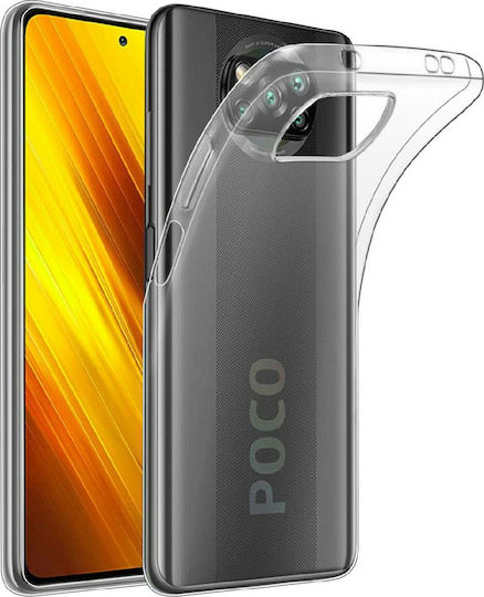Ancus TPU Umschlag Rückseite Silikon Transparent (Poco X3 NFC / X3 Pro)