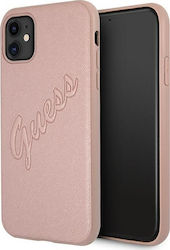 Guess Saffiano Vintage Script Back Cover Synthe...