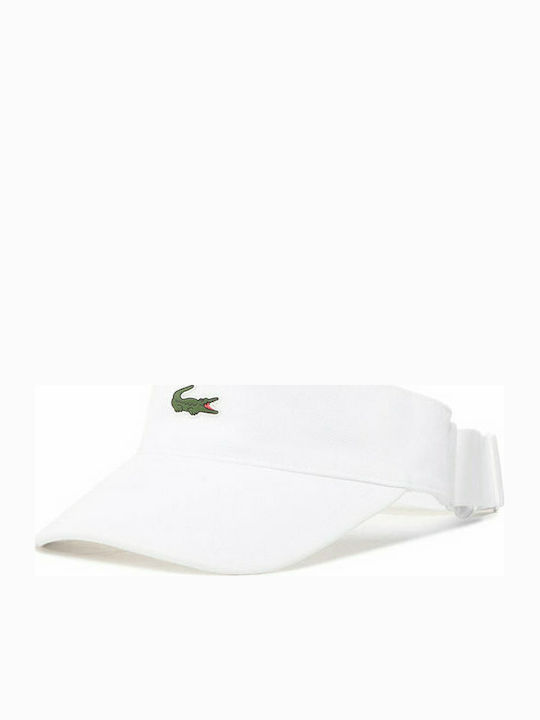 Lacoste Frauen Stoff Hut Weiß RK3592-001