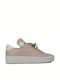 Michael Kors Flowers Damen Flatforms Sneakers Rosa