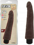 Chisa Novelties Flirtation Vibrating Dildo 24cm Brown