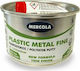 Mercola Plastic Fine Σιδηρόστοκος Πολυεστερικός Λευκός 800gr