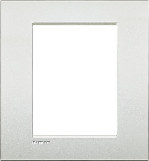 Legrand Bticino Living Light Air Switch Frame Horizontal Installation 3+3 Elements in White Color LNC4826PR