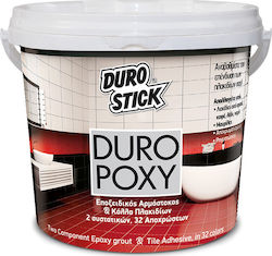 Durostick Duropoxy Allzweckspachtel und Fliesenkleber Dunkelbraun 1kg ΝΤΠΟ30901