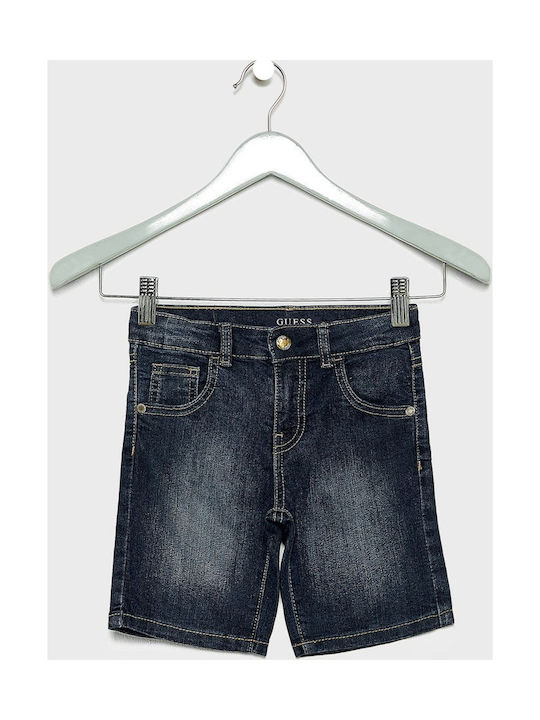 Guess Kids Shorts/Bermuda Denim Denim Blue