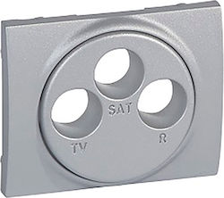 Legrand Galea Life TV-RD-SAT in Silber Farbe 77...