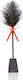 Fetish Addict Leather Slapper Feather Whip Racket Paddle σε Κόκκινο Χρώμα