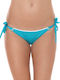 Jacky 91086 Bikini Slip mit Schnüren Türkis