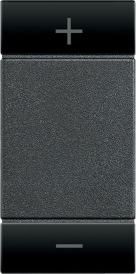 Legrand Bticino My Home Dimmer Switch Front in Gray Color L4911ADN