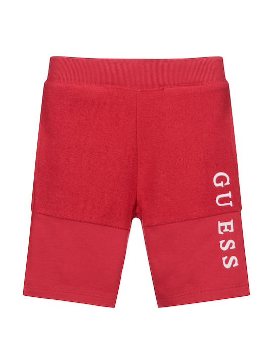 Guess Kids Shorts/Bermuda Fabric Βερμούδα Red