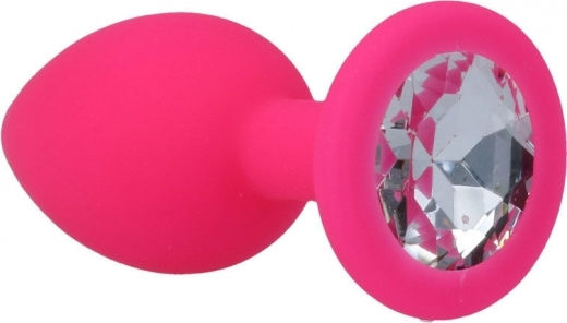 Intense Shelki S Plug Anal Πρωκτική Σφήνα Small Hot Pink 7.2cm