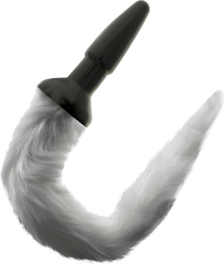 Pipedream Darkness Tail Butt Silicone Plug Anal Plug Gray