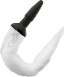 Pipedream Darkness Tail Butt Silicone Plug Dop Anal White