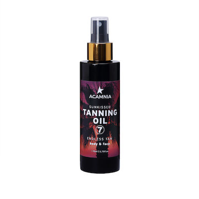 Acamnia Tanning Oil Oil Tanning Face and Body in Spray 170ml