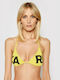Karl Lagerfeld KL21WTP05 Bikini Τριγωνάκι Κίτρινο