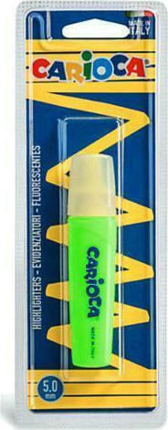Carioca Highlighter Μαρκαδόρος Υπογράμμισης Πράσινος 5mm