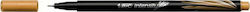BIC Intensity Fine Μαρκαδόρος Σχεδίου Καφέ 0.4mm