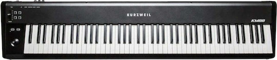 Kurzweil Midi контролер KM88 с 88 Клавиши Черен