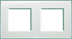 Legrand Bticino Living Light Switch Frame 2 Pos...