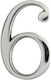 Zogometal 930 Sign with Number in Silver Color ...