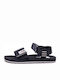 Skeena Sandale Casual Damă Sporty Negre