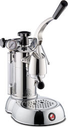 La Pavoni Stradivari Professional Χειροκίνητη για Αλεσμένο Καφέ Ασημί