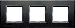 Legrand Bticino Living Light Switch Frame 3 Pos...