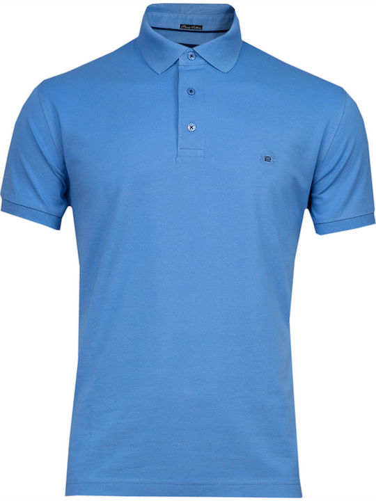 Guy Laroche GL2119090 Ανδρικό T-shirt Polo Light Blue