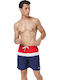 Men's Swimwear Bermuda Multicolour Striped