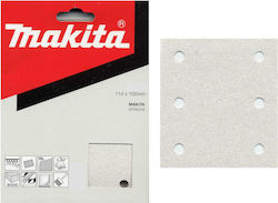 Makita Foaie De Șlefuitor De Finisare Cu Găuri 102x114mm Set 10 Bucăți