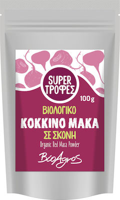 Βιο Αγρός Organic Maca Κόκκινο Powder 100gr