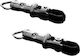 Triune Barrel Tit Clamps with 3 Gemstones Nipple Clamps in Gray Color 2pcs
