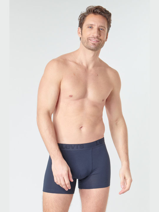 Herren Boxershorts Blue 3Packung