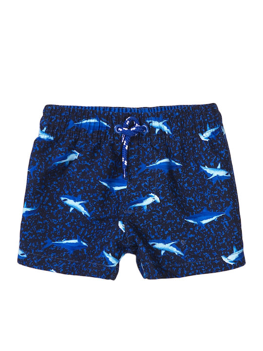 Minoti Shark Παιδικό Μαγιό Βερμούδα / Σορτς Μπλε