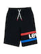 Levi's Kids Shorts/Bermuda Fabric Βερμούδα Black