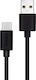 Philips USB 2.0 Кабел USB-C Мъжки - USB-A 36W Черен 1.2м DLC3104A/00