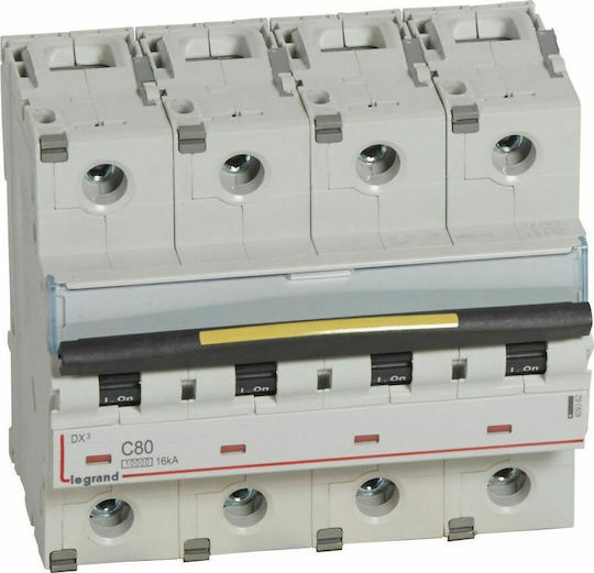 Legrand Siguranță automată 80A Tetrapolară AC 409362