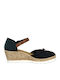 Anatomic Women's Platform Espadrilles Navy Blue